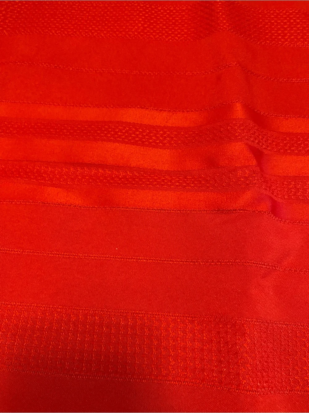 Vtg Fabric Napkins 18x18 Red Permanent Press Soil Release Machine Wash NOS
